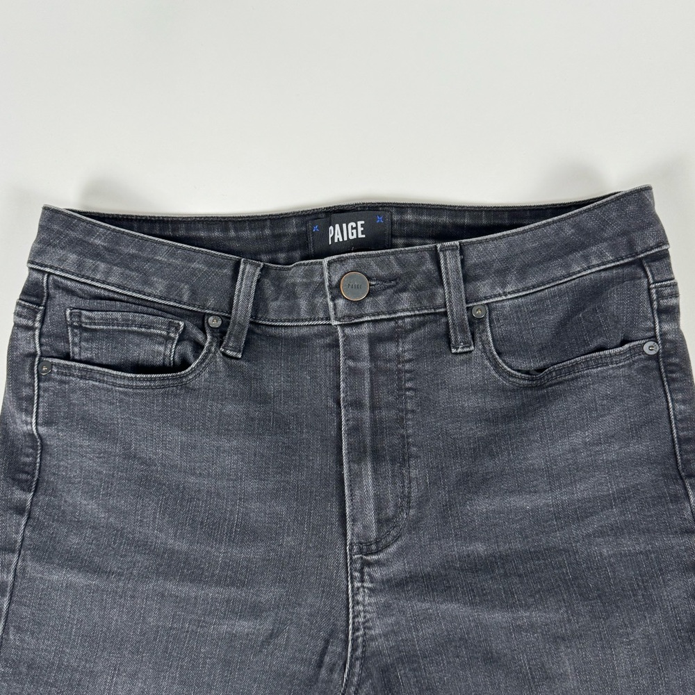 Paige Hoxton Ankle Jeans, black, size 28, gently used